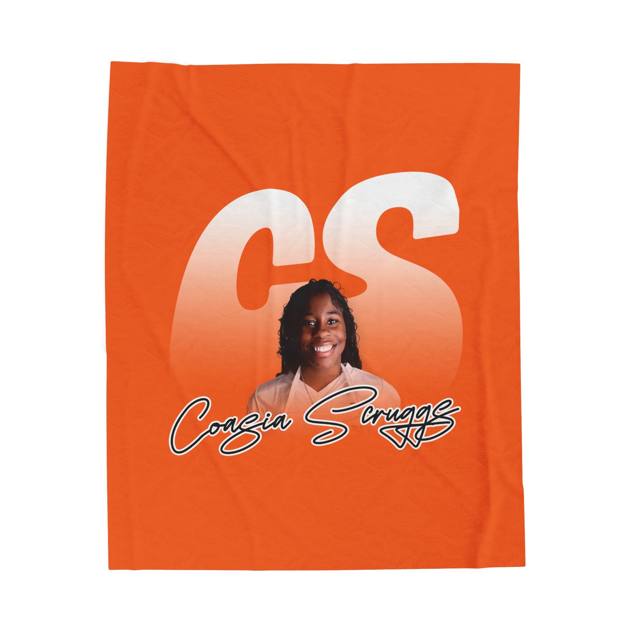 Coasia Scruggs Velveteen Plush Blanket