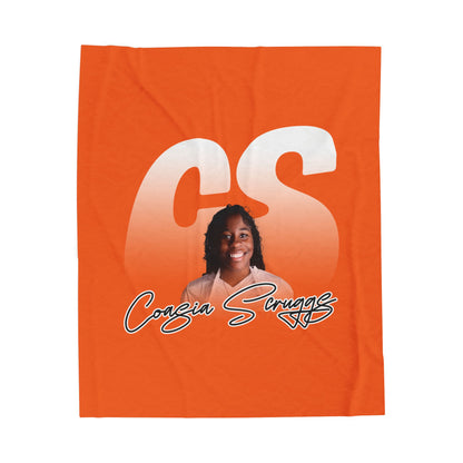 Coasia Scruggs Velveteen Plush Blanket