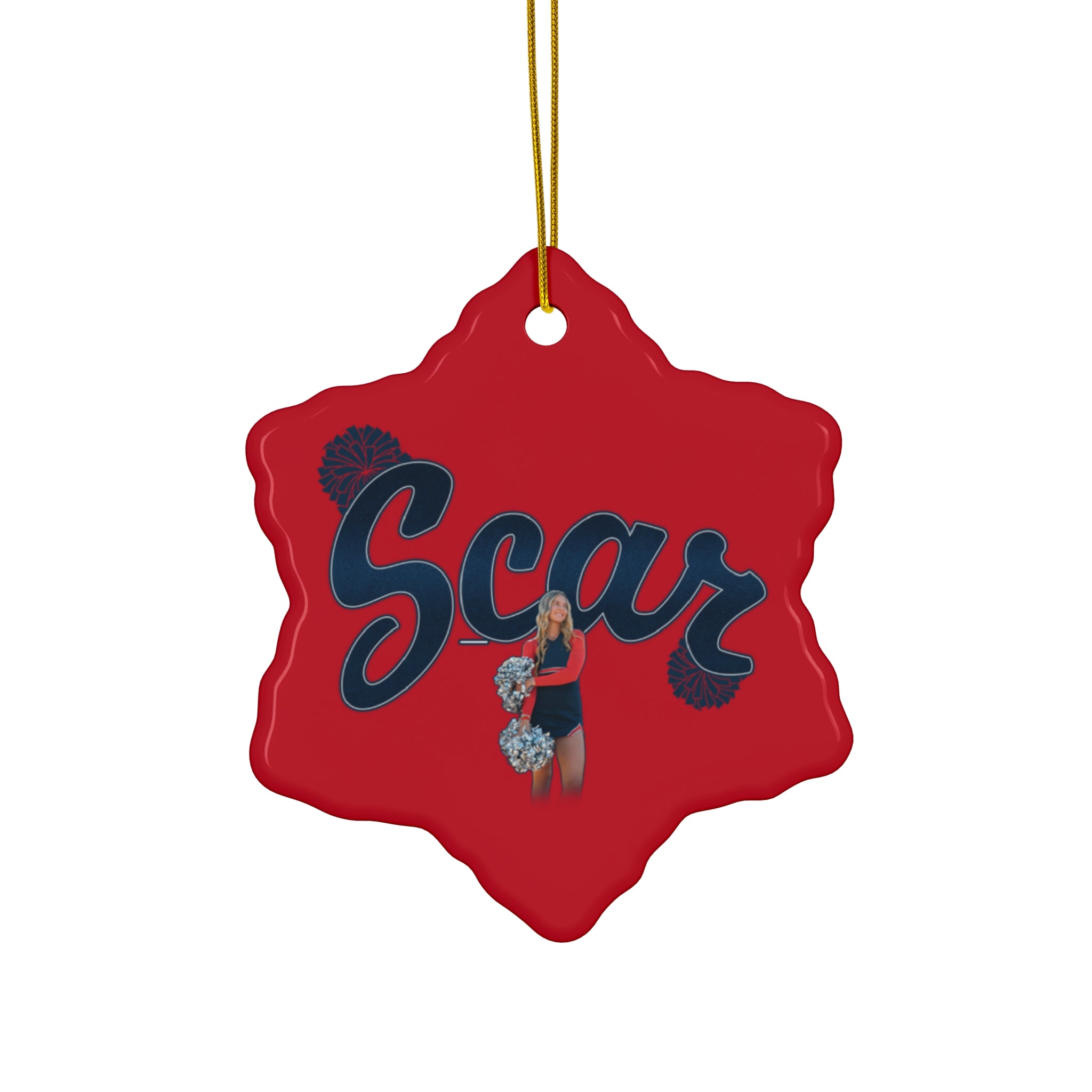 Scarlett Shaw Ceramic Ornament