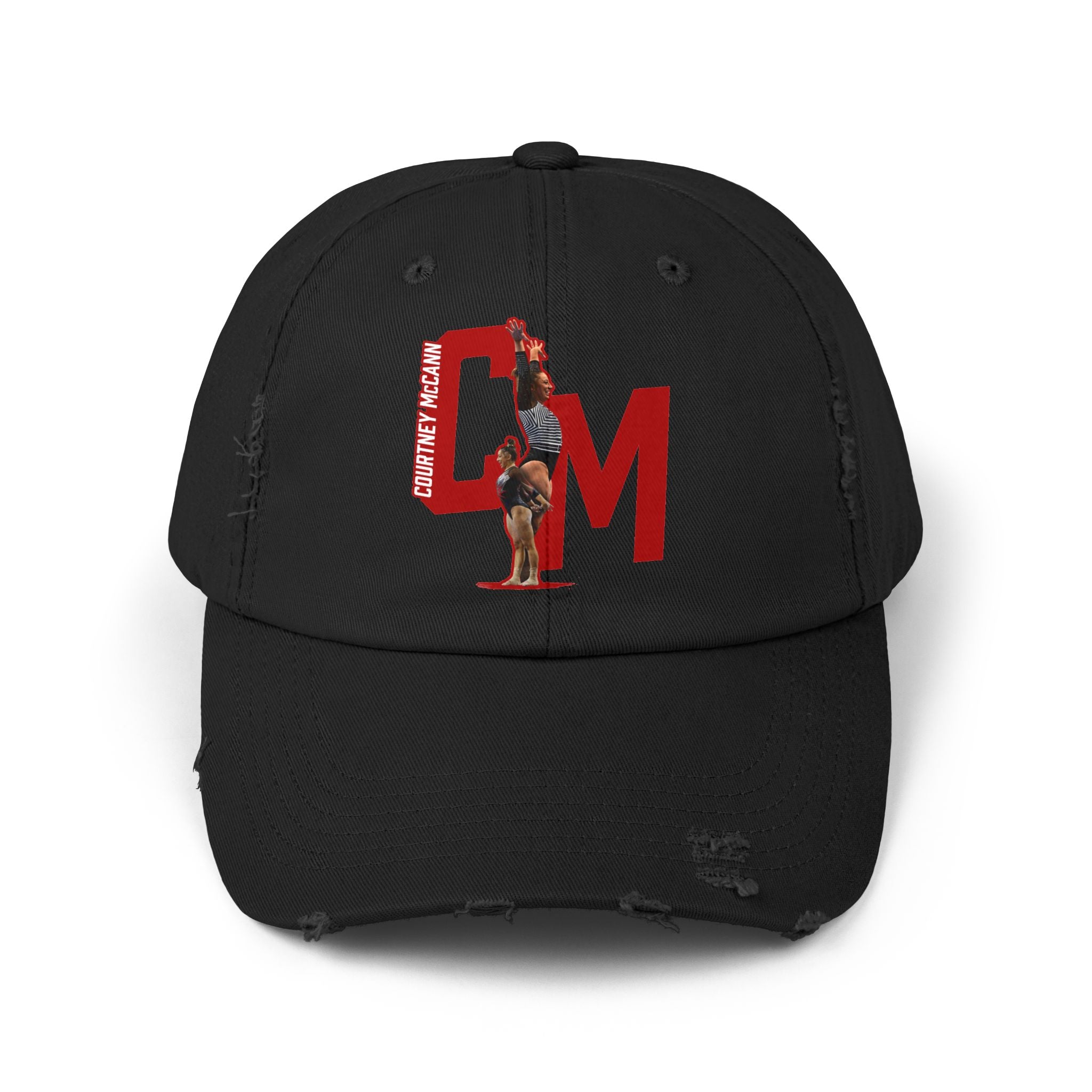 Courtney McCann Distressed Dad Cap