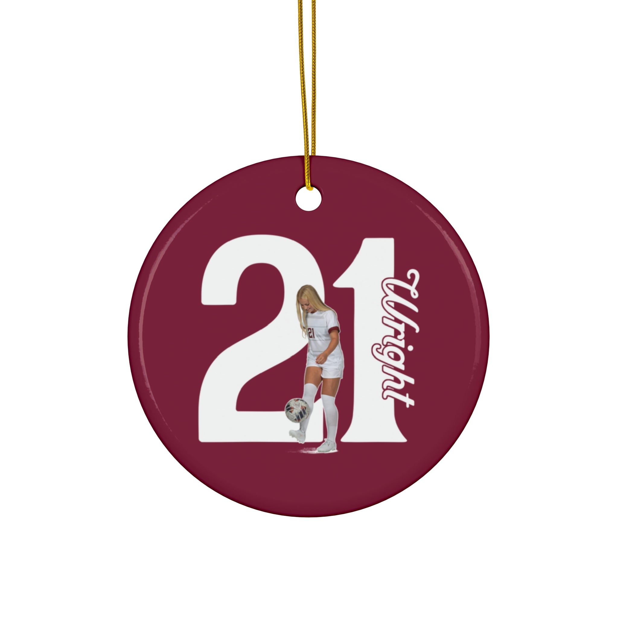Anndi Wright Ceramic Ornament