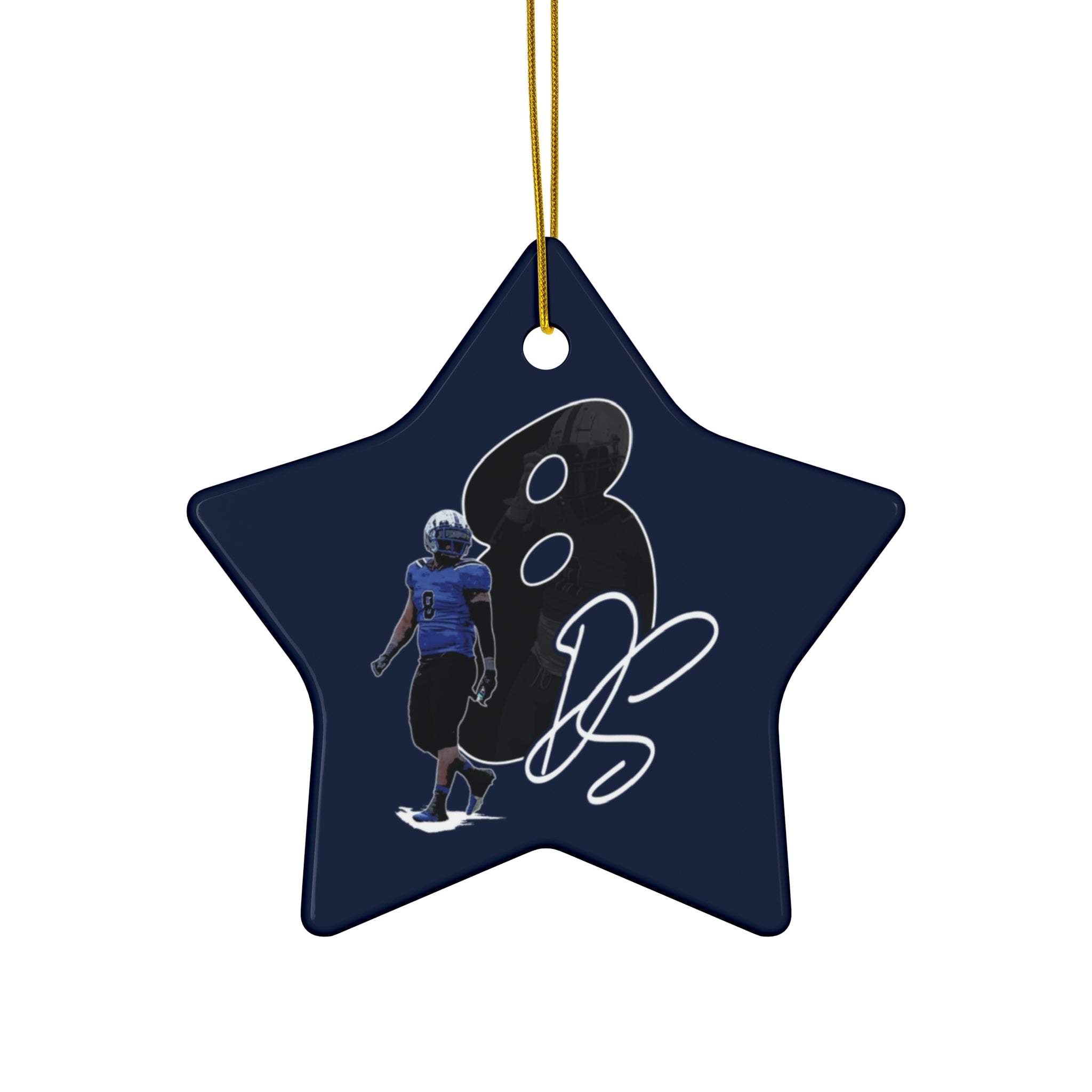 Devon Sanders Ceramic Ornament