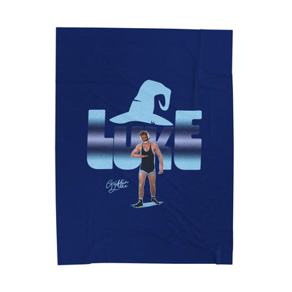 Griffin Luke Velveteen Plush Blanket