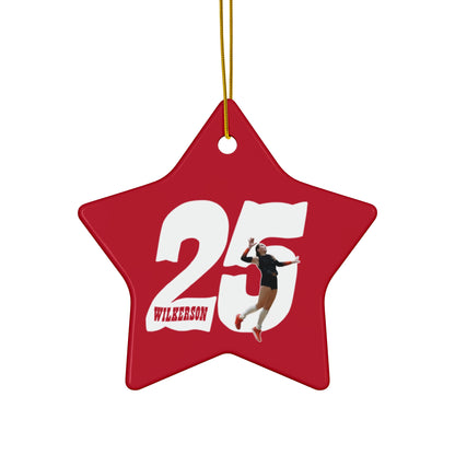Ava Wilkerson Ceramic Ornament