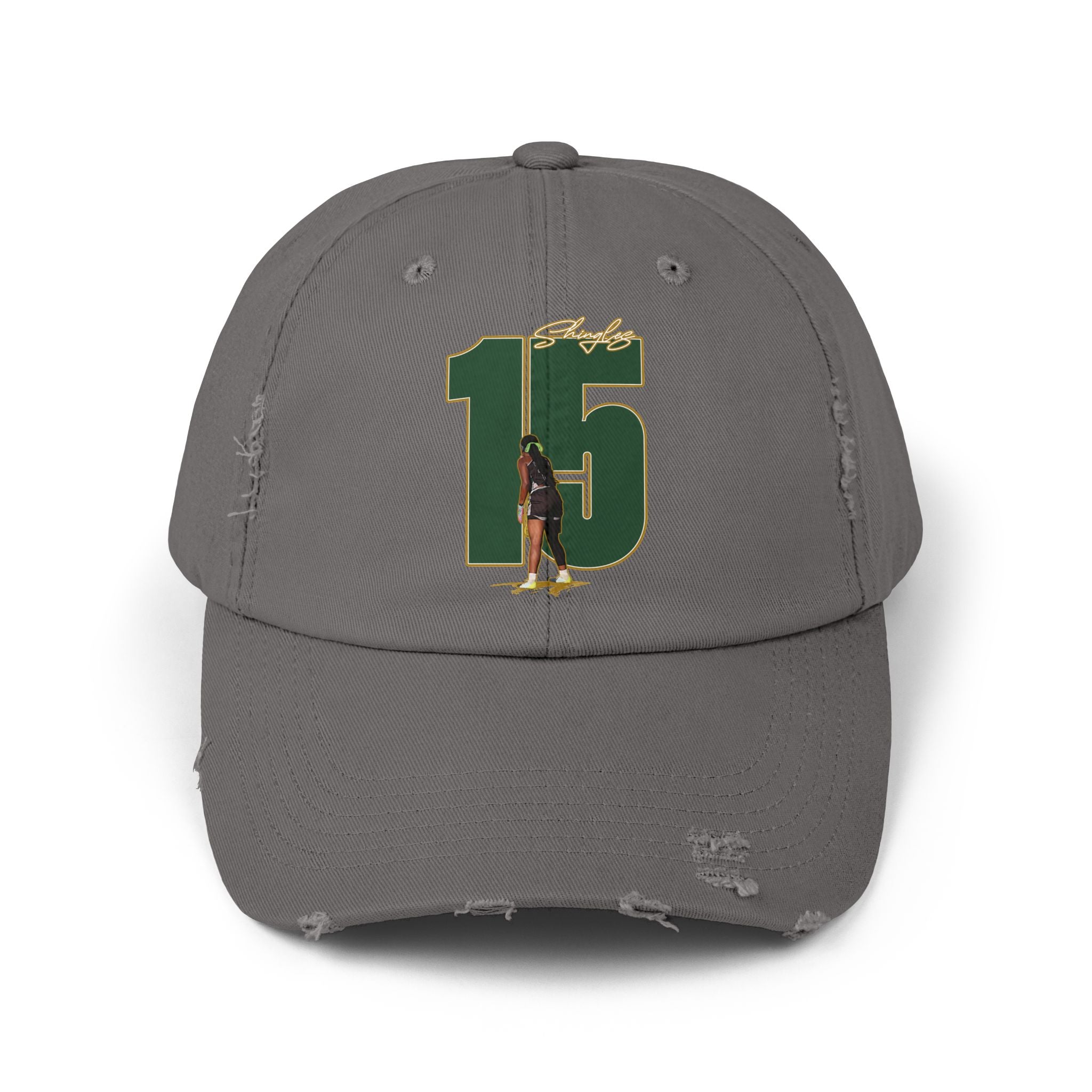 Zionah Shingles Distressed Dad Cap