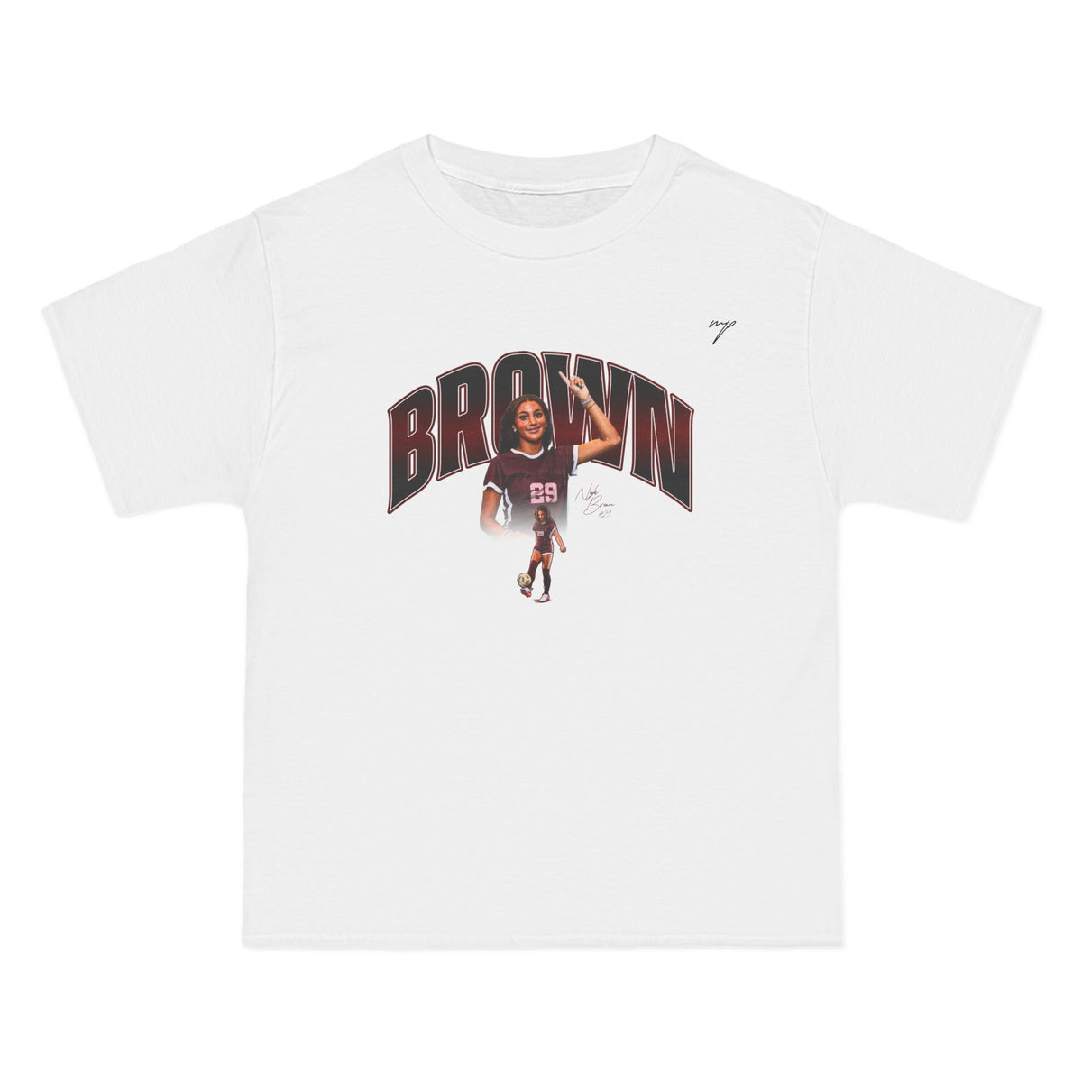 Nyla Brown Vintage Tee