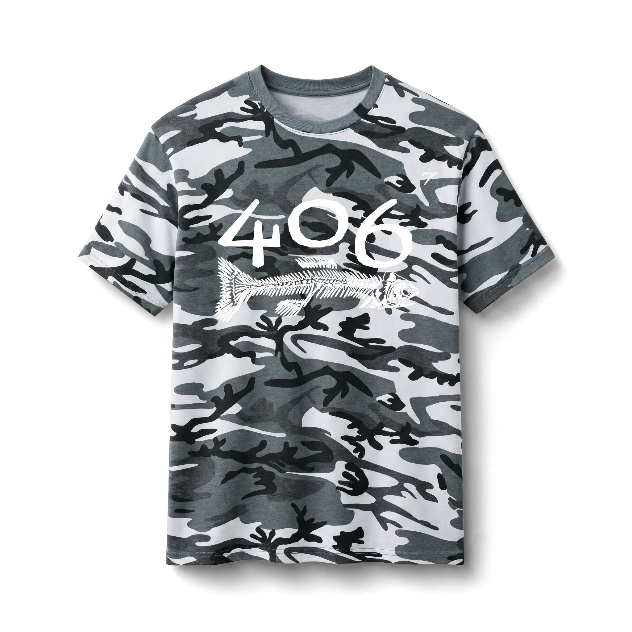 Nicole Heavirland Camo Tee (Fish Design)