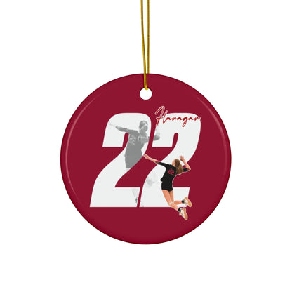 Audrey Flanagan Ceramic Ornament