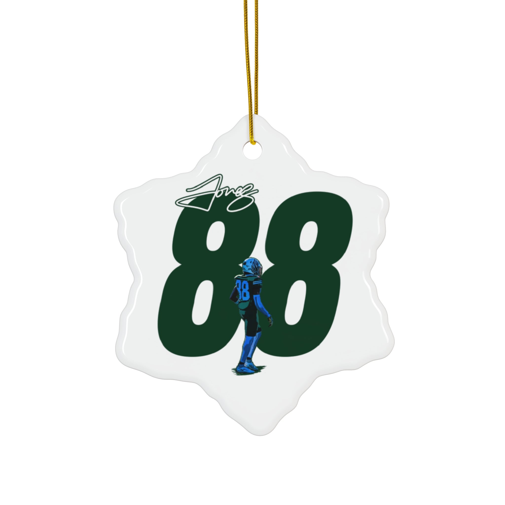 DaShawn Jones Ceramic Ornament