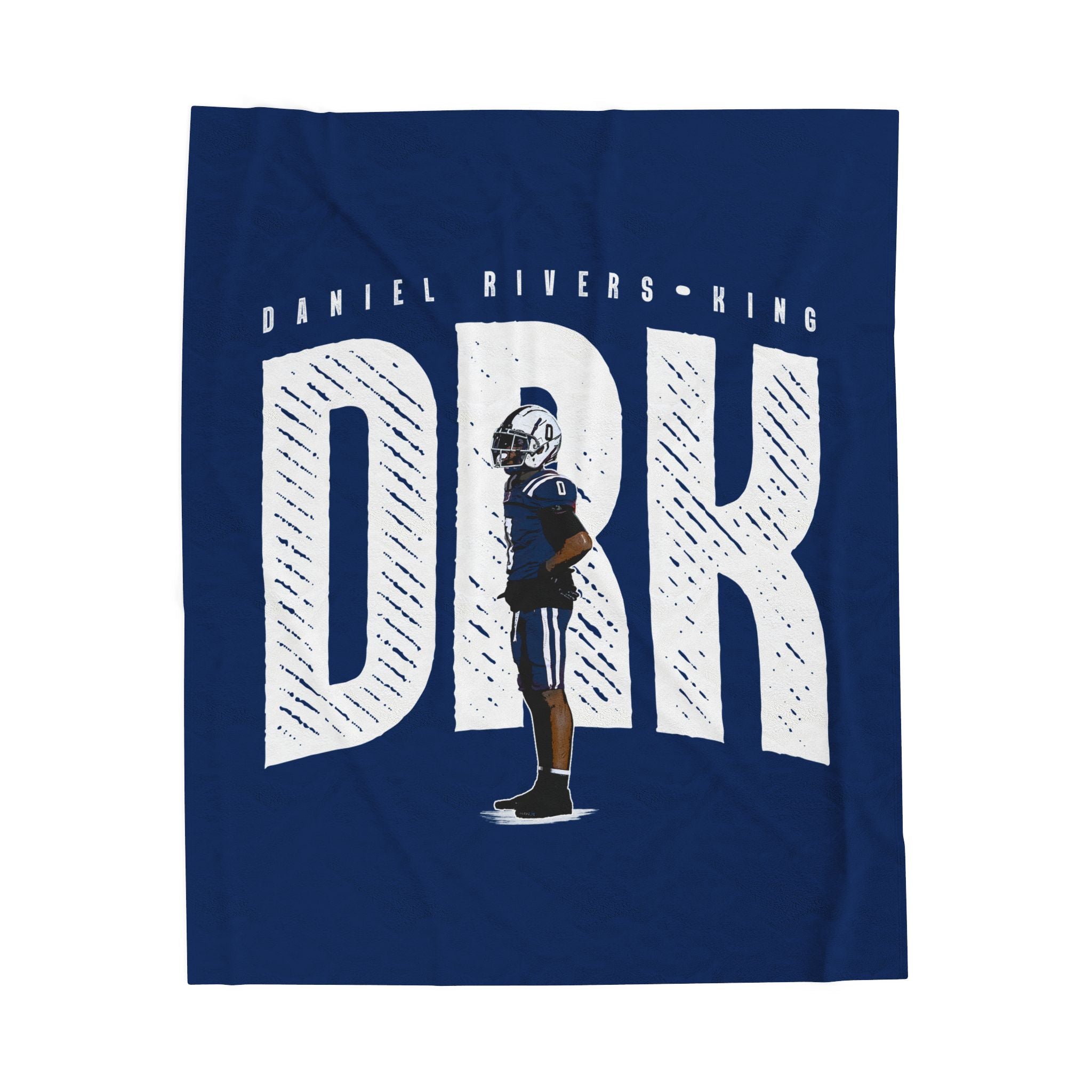 Daniel Rivers-King Velveteen Plush Blanket