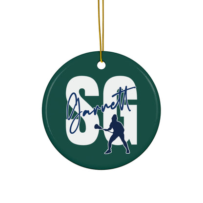 Sophia Garnett Ceramic Ornament