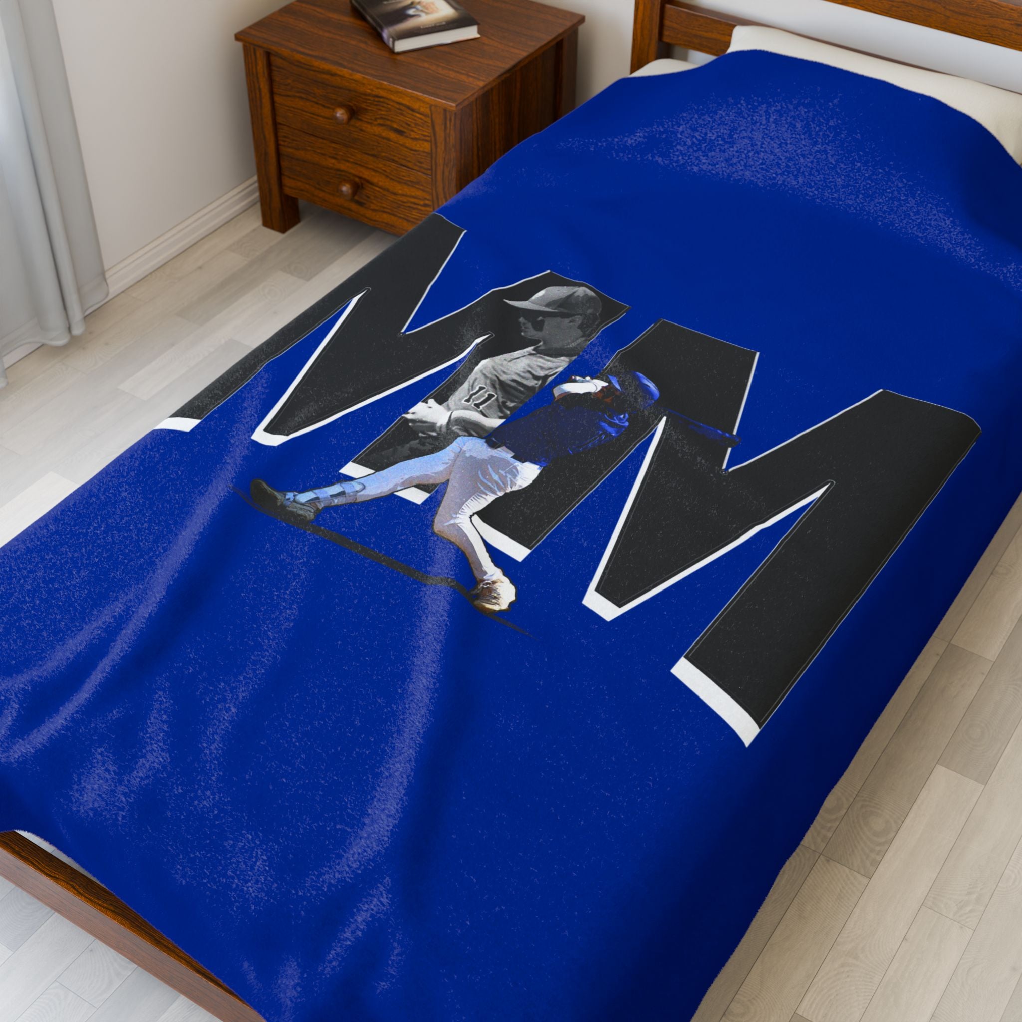 Max Mullane Velveteen Plush Blanket