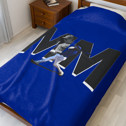Max Mullane Velveteen Plush Blanket