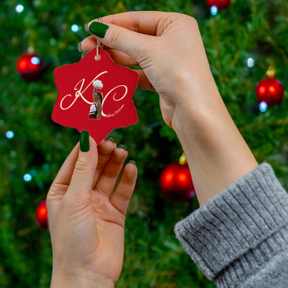 Kinsey Clark Ceramic Ornament
