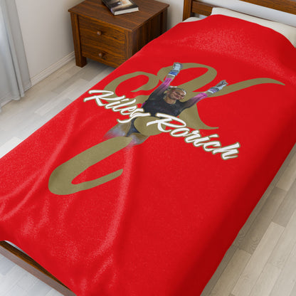 Kiley Rorich Velveteen Plush Blanket