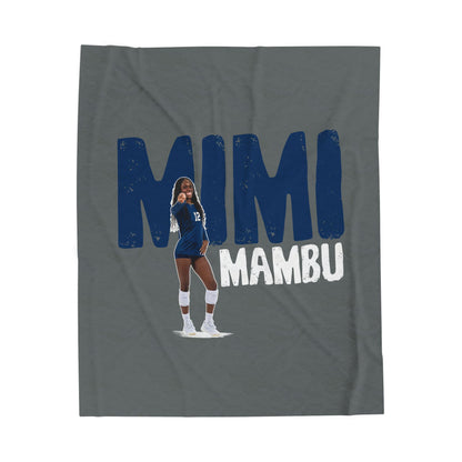 Mimi Mambu Velveteen Plush Blanket