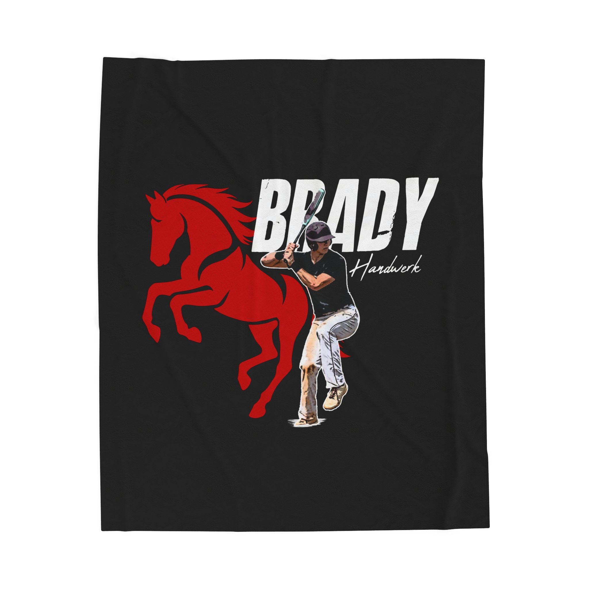 Brady Handwerk Velveteen Plush Blanket