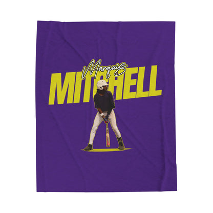 Marquis Mitchell Velveteen Plush Blanket