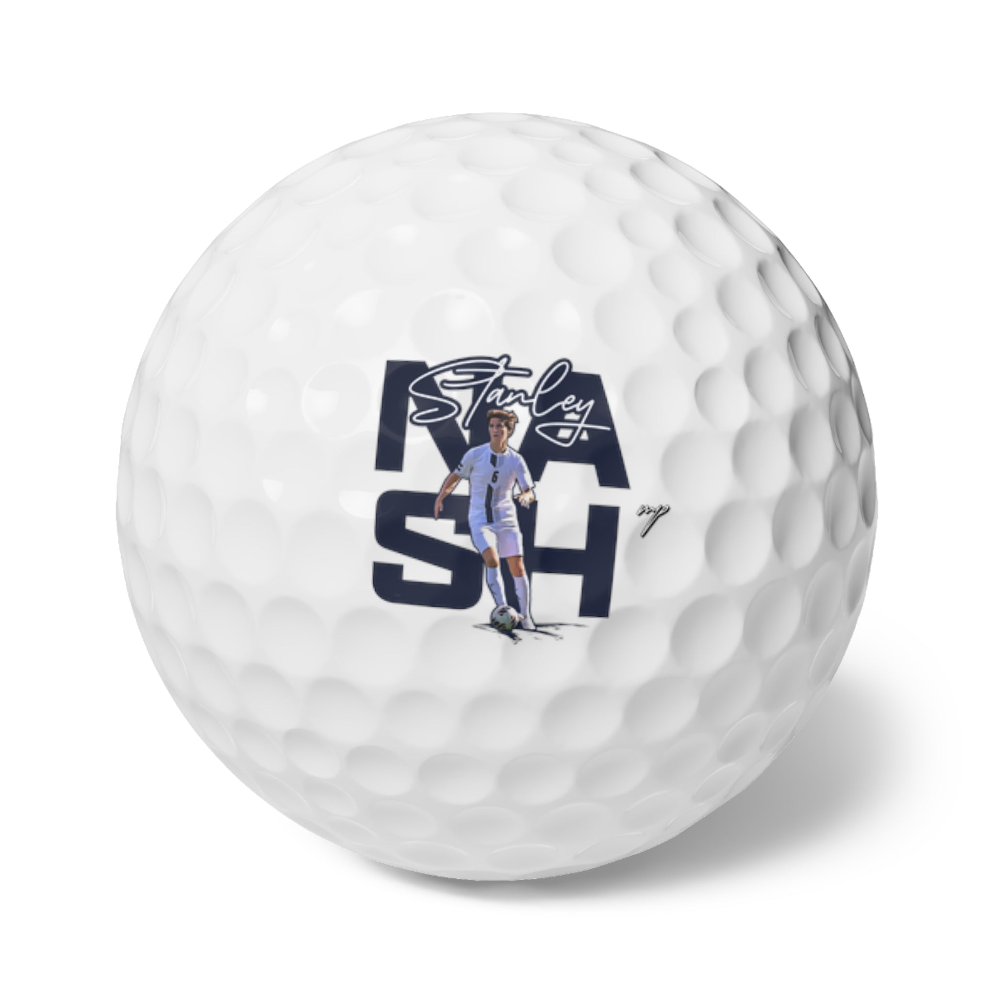 Stanley Nash Golf Balls, 6pc