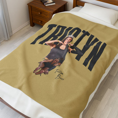 Tristyn Buss Velveteen Plush Blanket