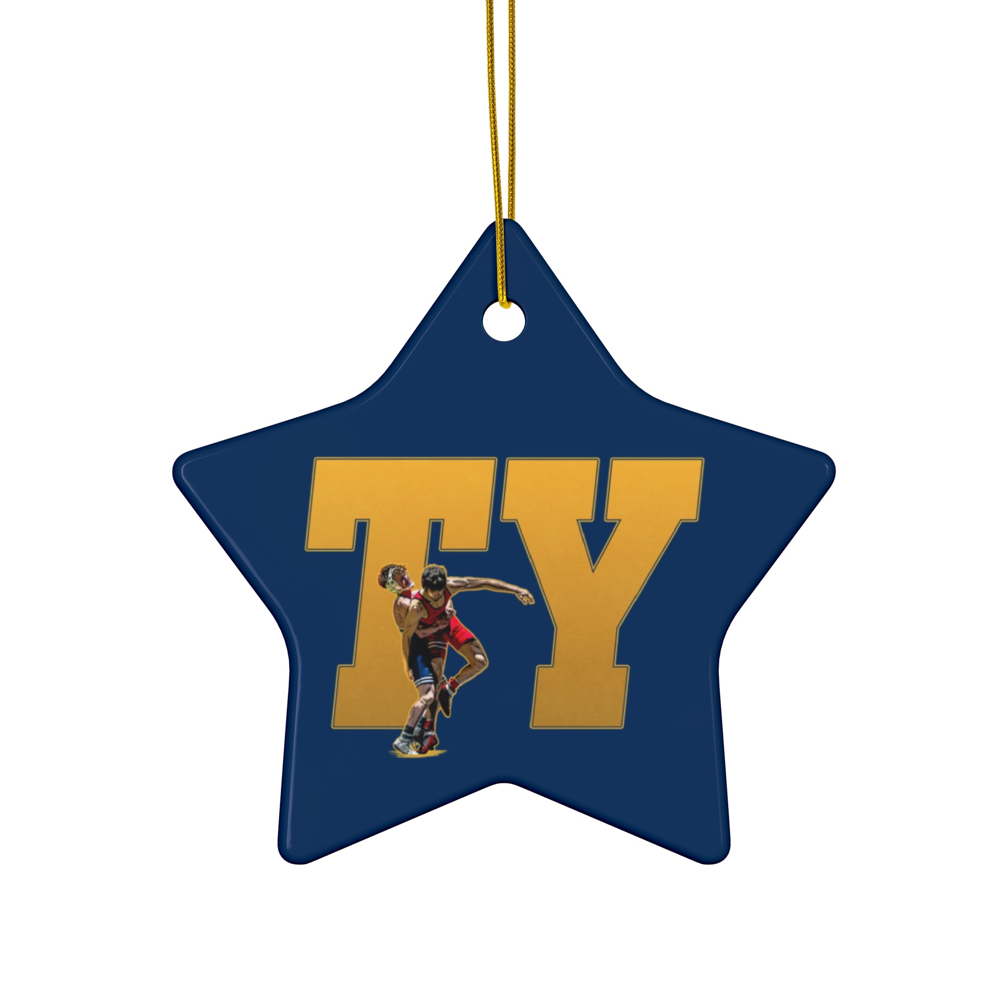 Ty Tice Ceramic Ornament