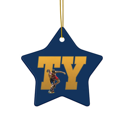 Ty Tice Ceramic Ornament