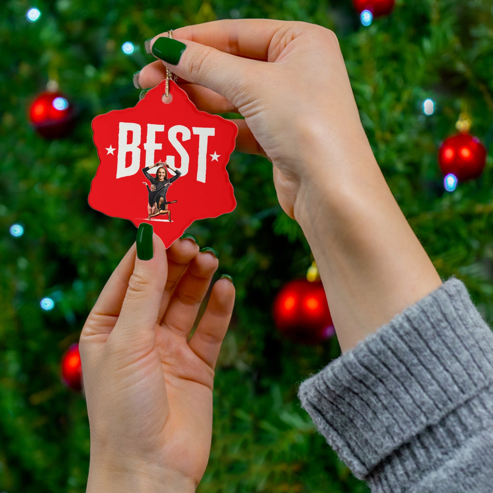 Hailey Best Ceramic Ornament