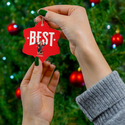 Hailey Best Ceramic Ornament