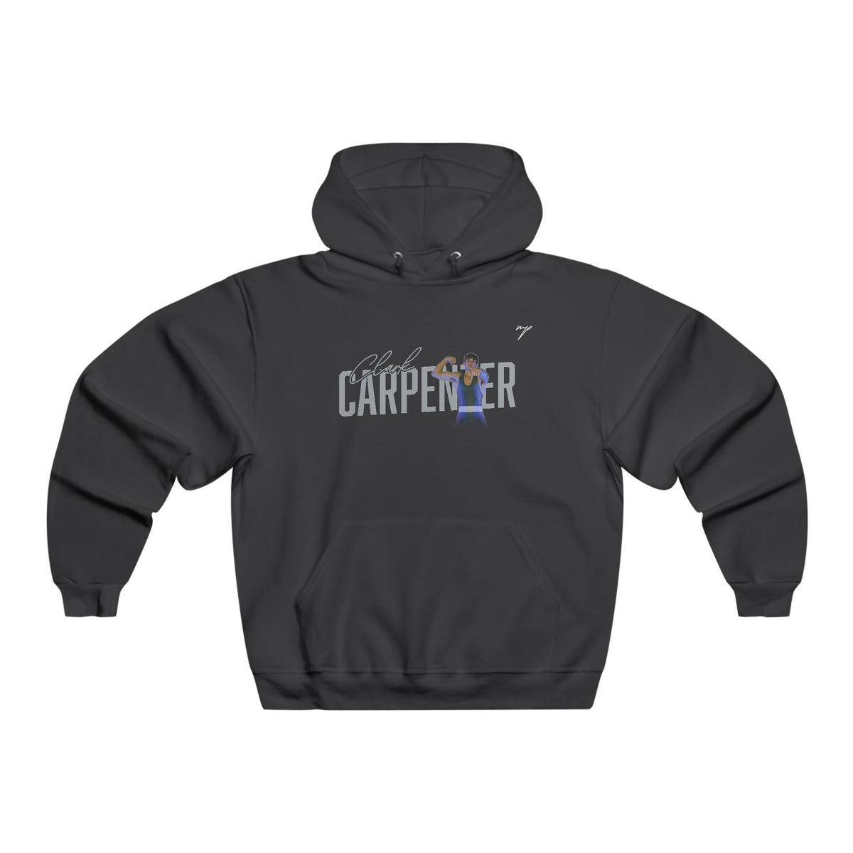 Clark Carpenter Vintage Hoodie (Front + Back)