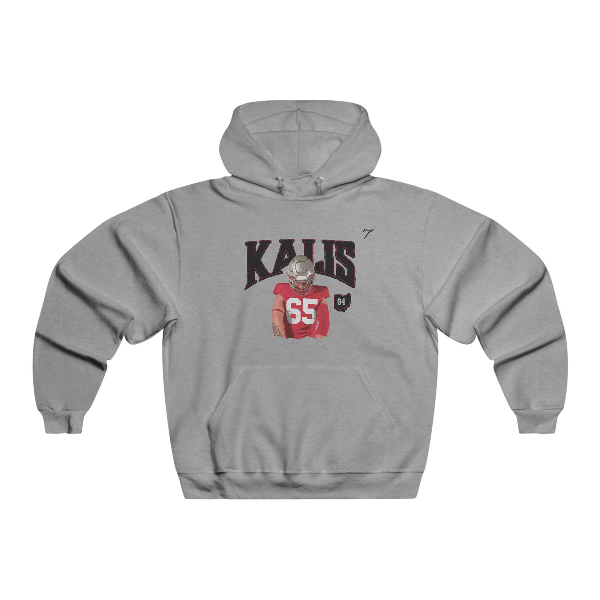 Jimmy Kalis Vintage Hoodie (Front + Back)