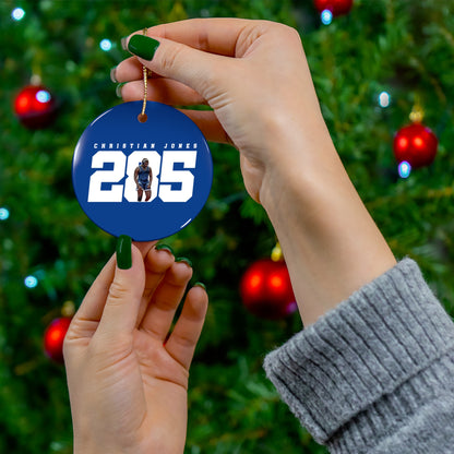 Christian Jones Ceramic Ornament
