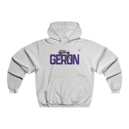 Geron White Vintage Hoodie