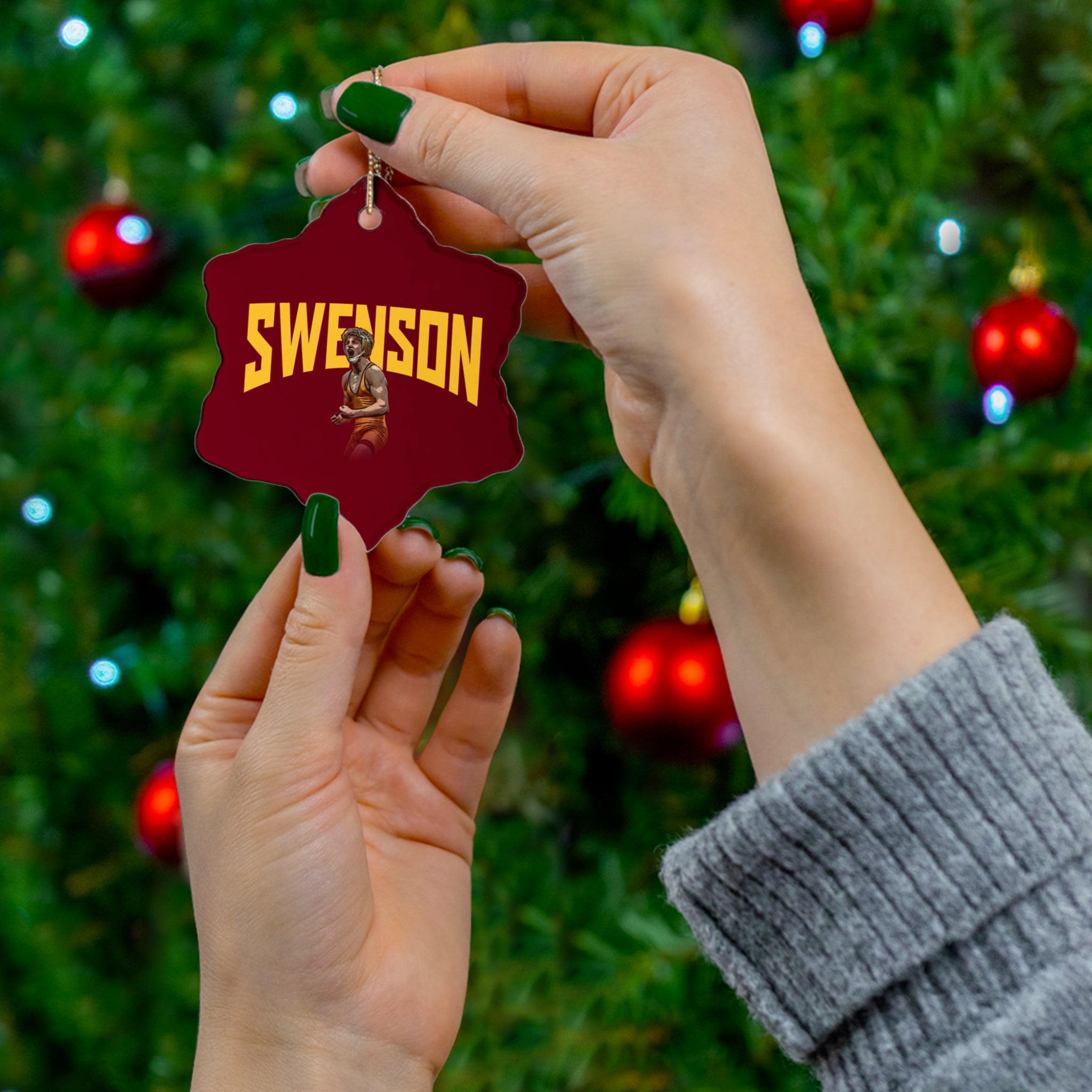 Brett Swenson Ceramic Ornament