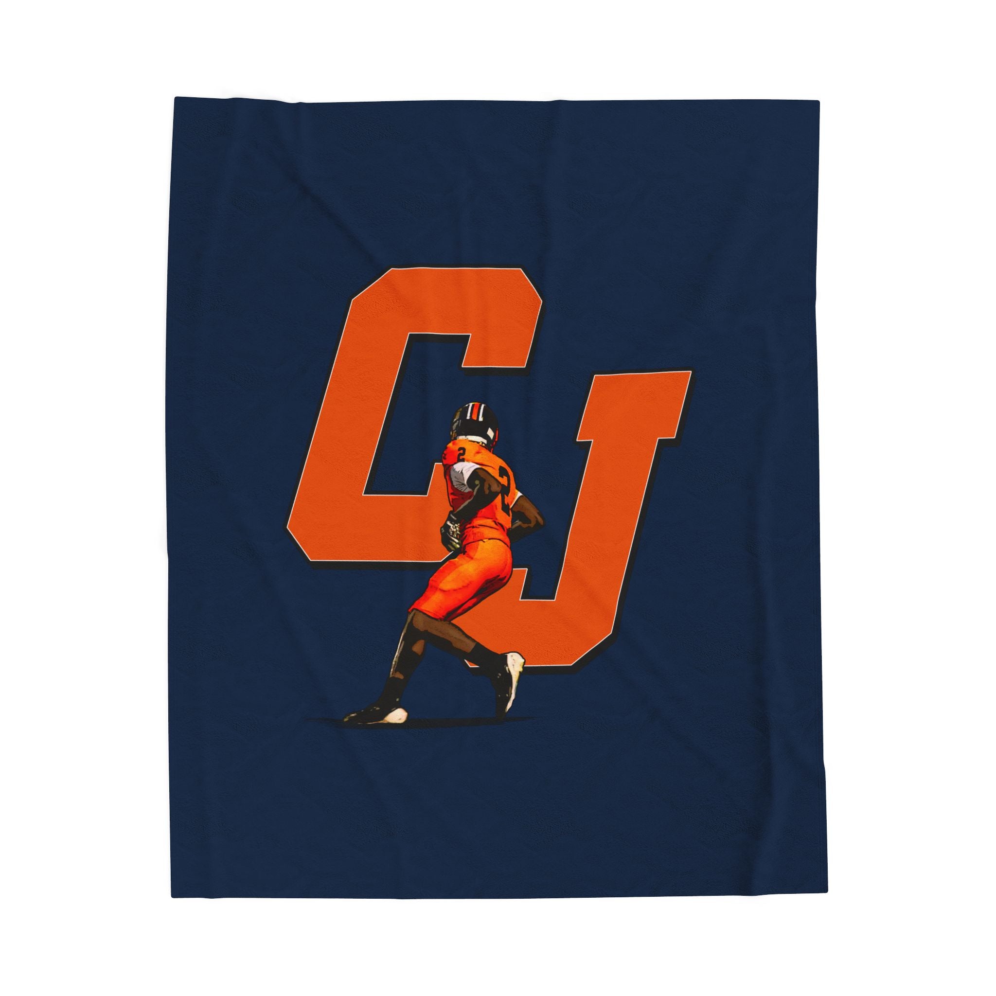Jaylan Williams Velveteen Plush Blanket