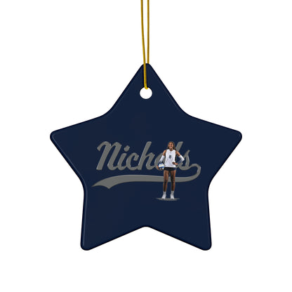 Gabrielle Nichols Ceramic Ornament