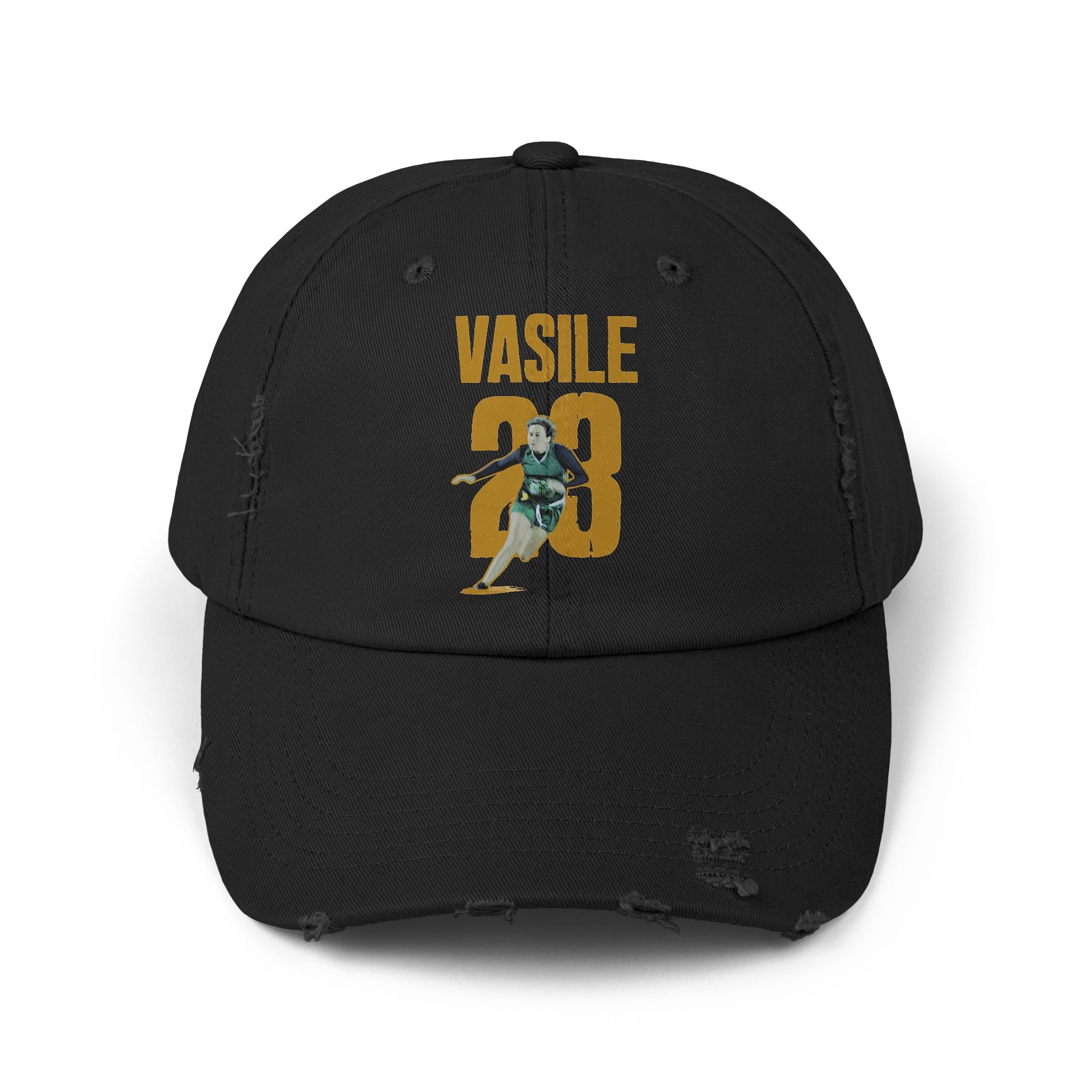 Brooke Vasile Distressed Dad Cap