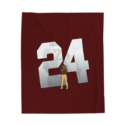 John Moore Velveteen Plush Blanket
