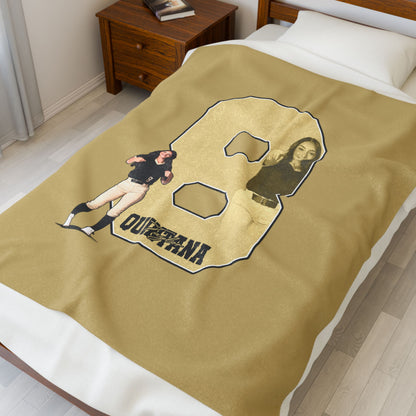Taylor Quintana Velveteen Plush Blanket