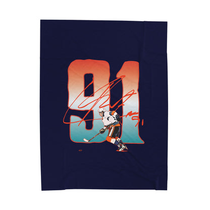 Josh Elwood Velveteen Plush Blanket