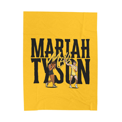 Mills Siblings Velveteen Plush Blanket