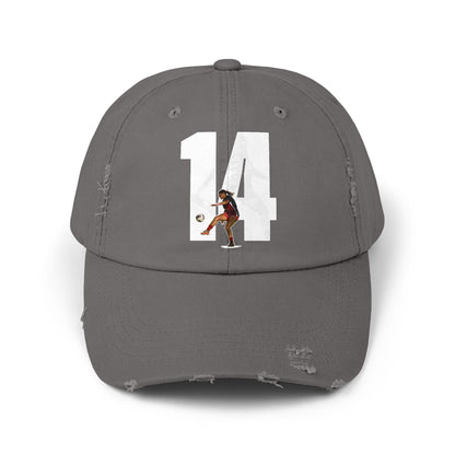 Alyvia Walls Distressed Dad Cap