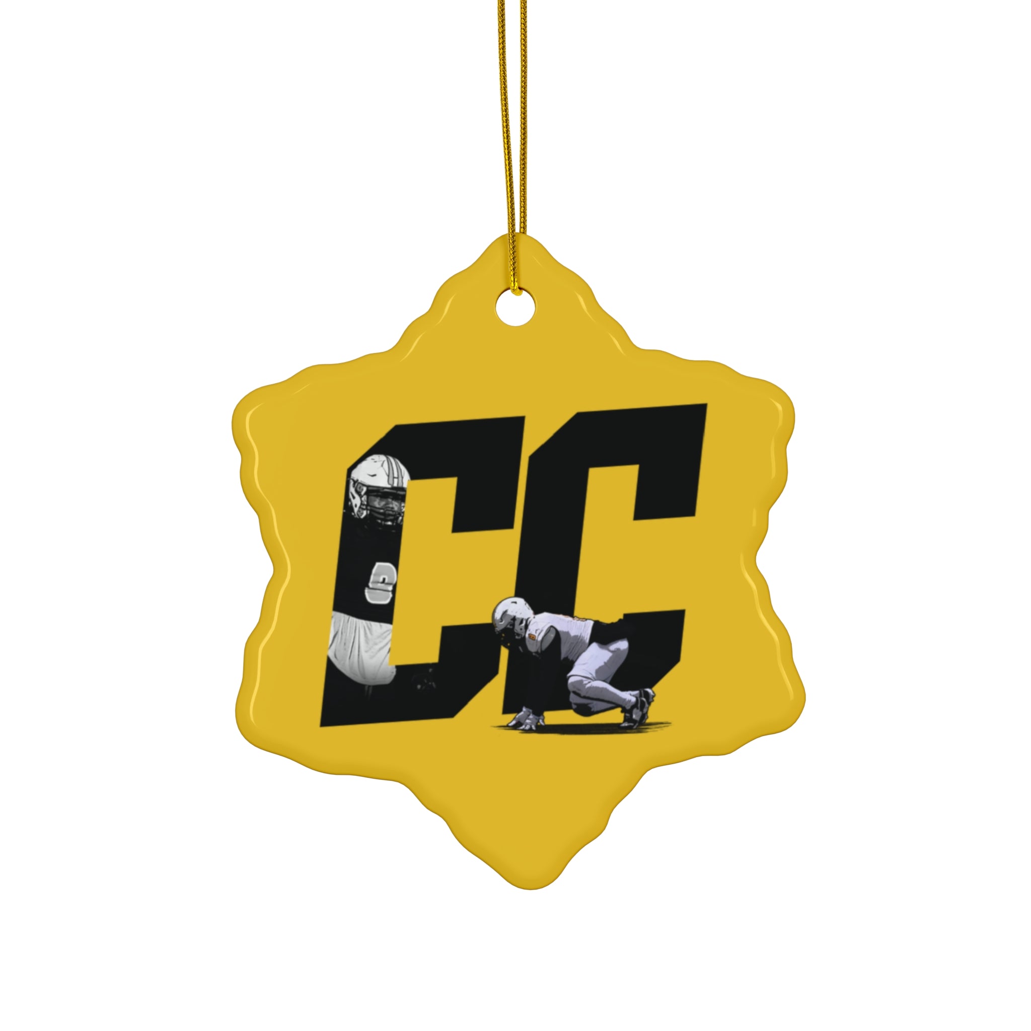 Carson Combs Ceramic Ornament