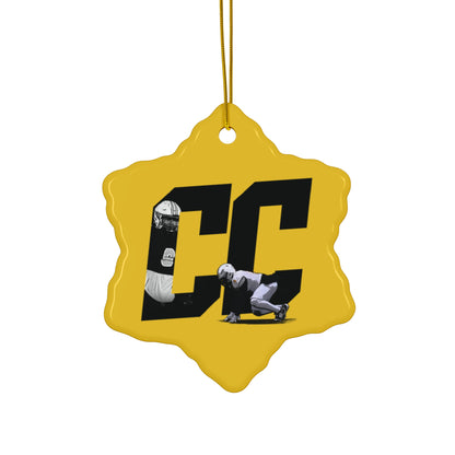 Carson Combs Ceramic Ornament