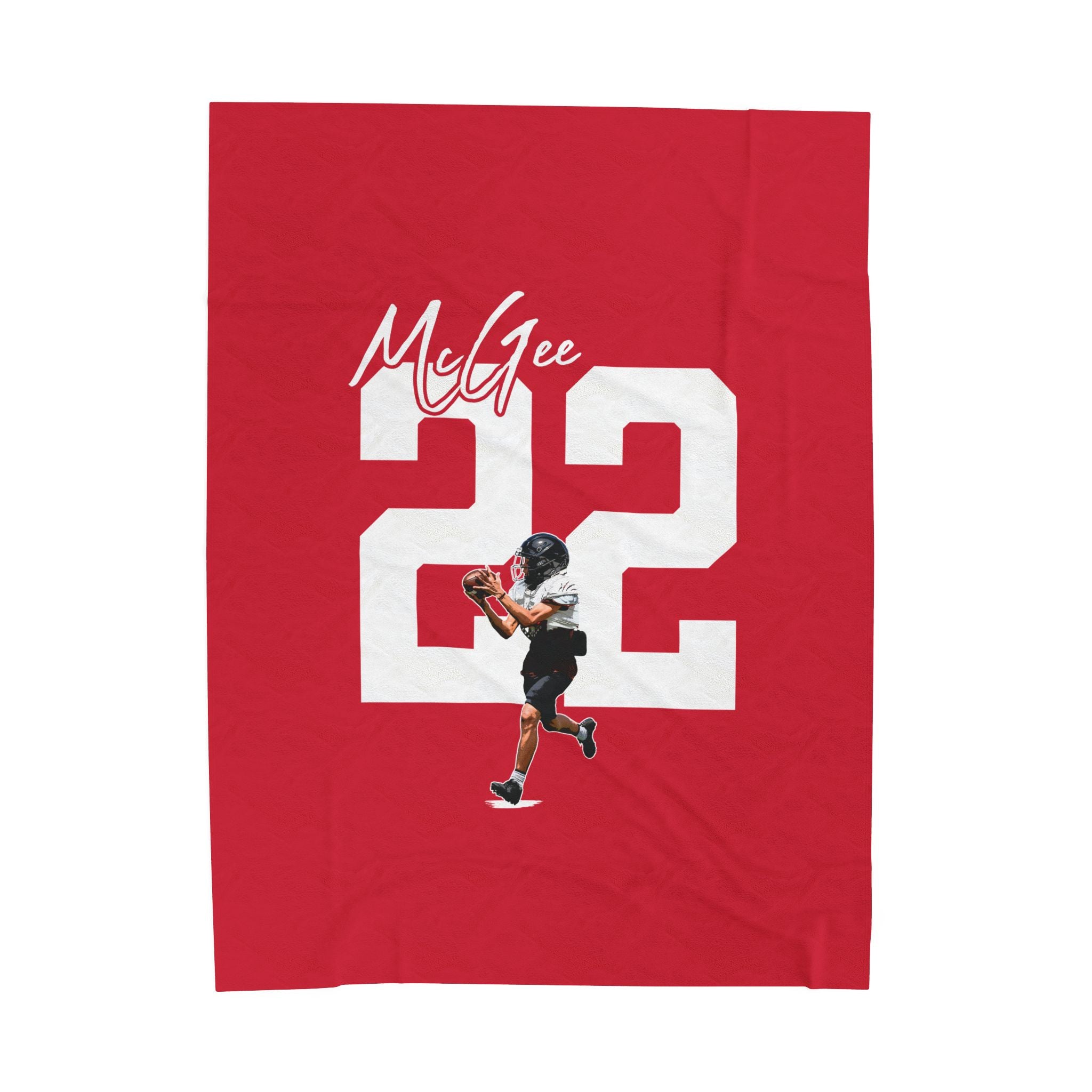 Micah McGee Velveteen Plush Blanket