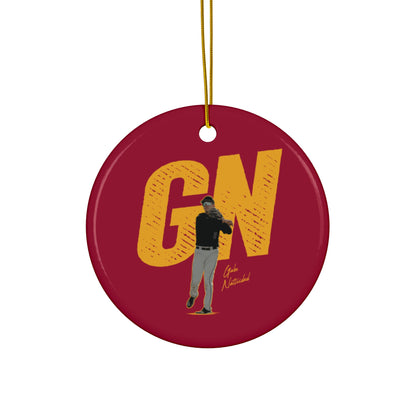 Gabe Natividad Ceramic Ornament