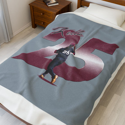 Mikelle Mason Velveteen Plush Blanket