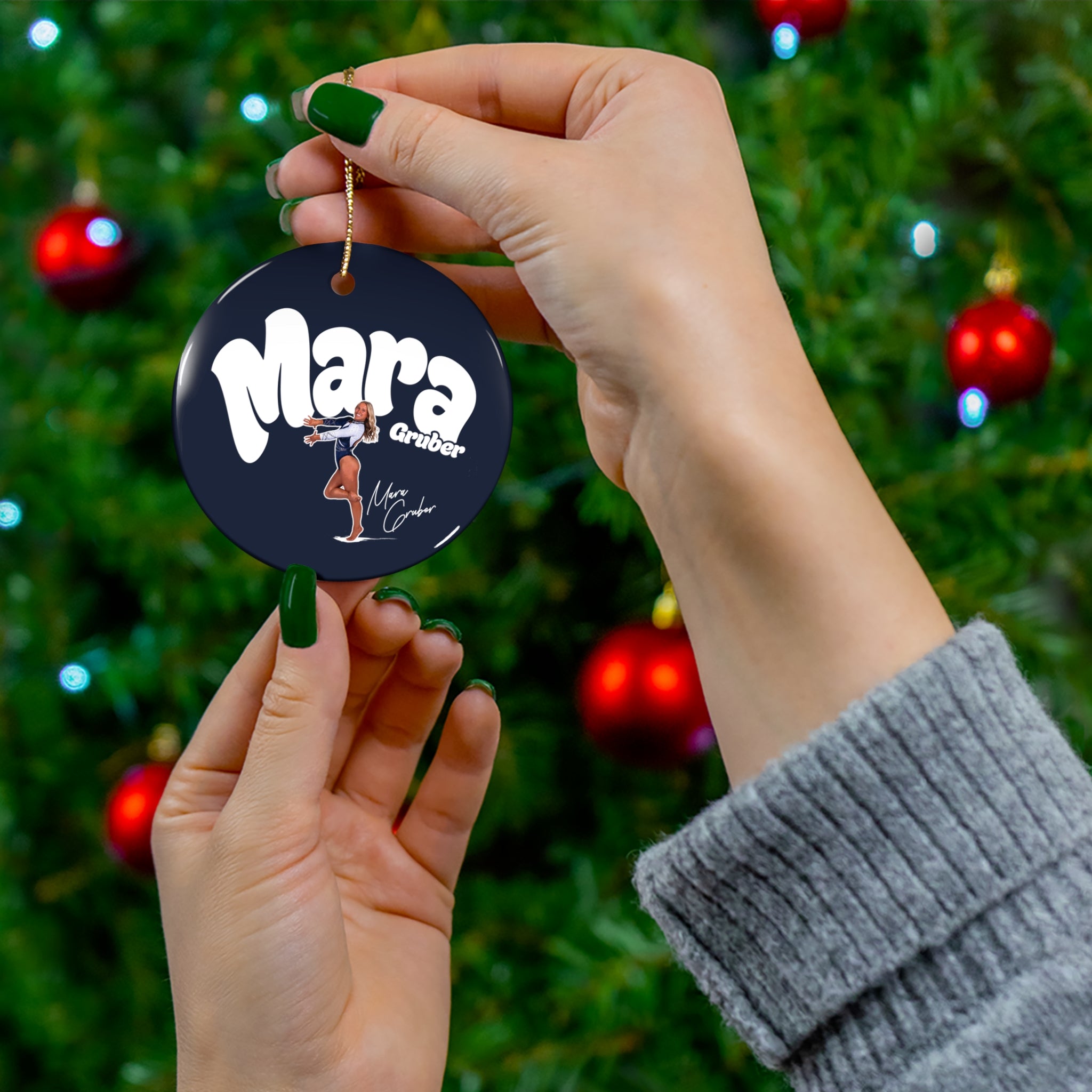 Mara Gruber Ceramic Ornament