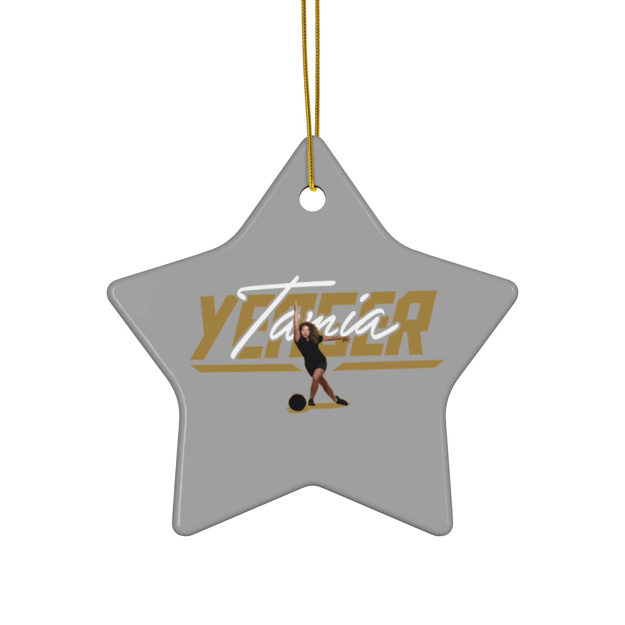 Tamia Yeager Ceramic Ornament