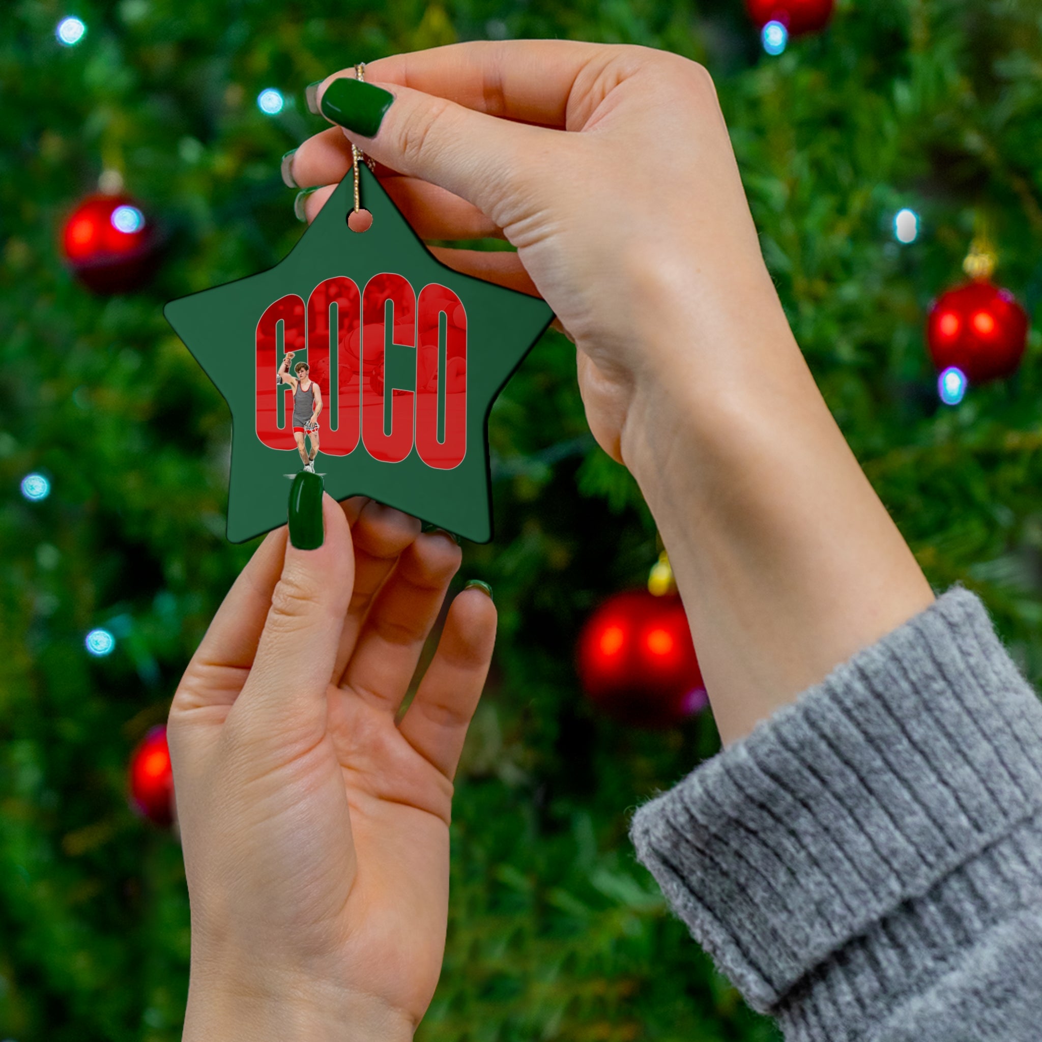 Cole Faircloth Ceramic Ornament