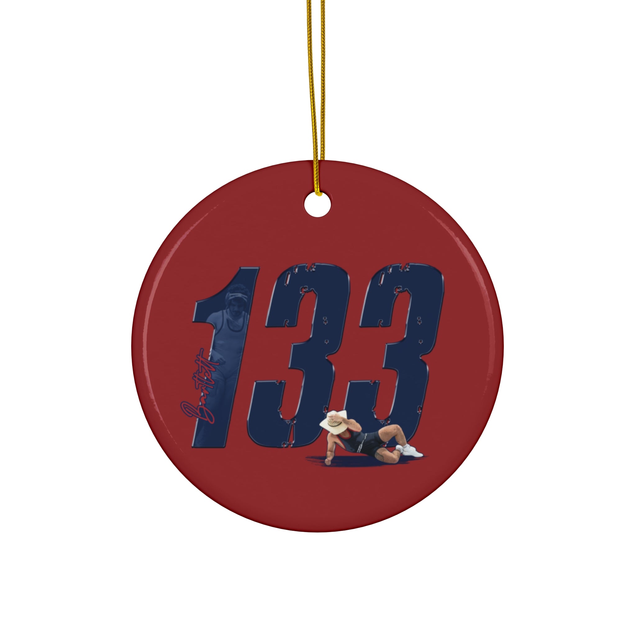 Kaven Bartlett Ceramic Ornament